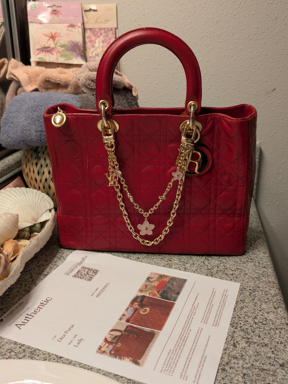 Vintage Lady Dior Medium Cannage